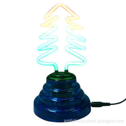 USB neon light, Christmas tree shape